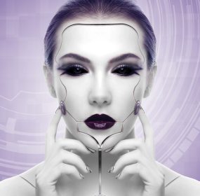 a woman, robot, artificial intelligence-3124083.jpg